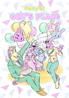 Party at Oni's Place (cover)